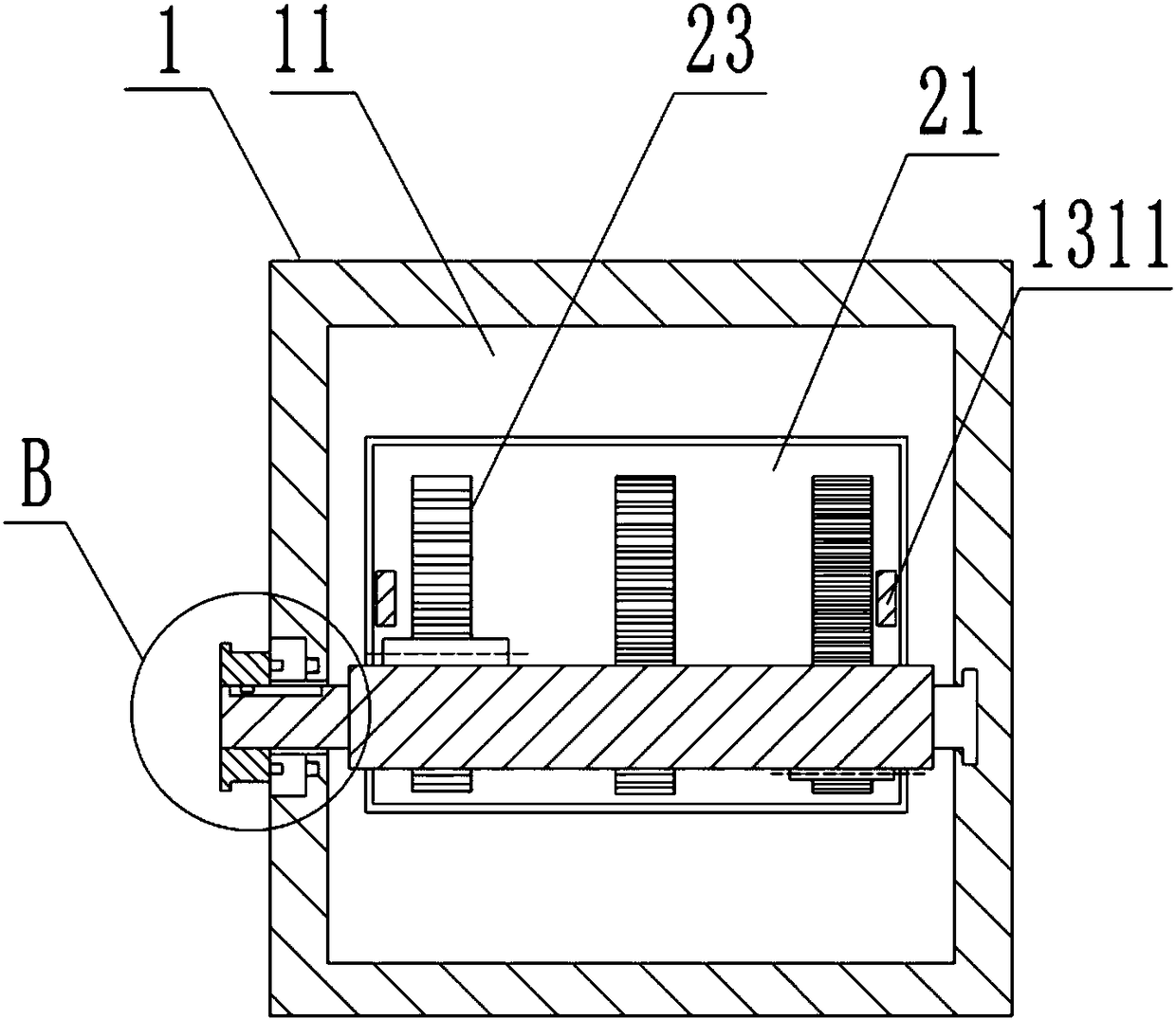 Device for plate machining