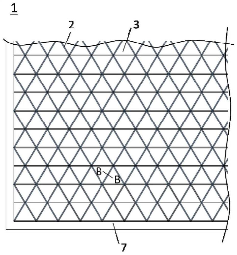 Formaldehyde removal filtering screen as well as preparation method and application thereof