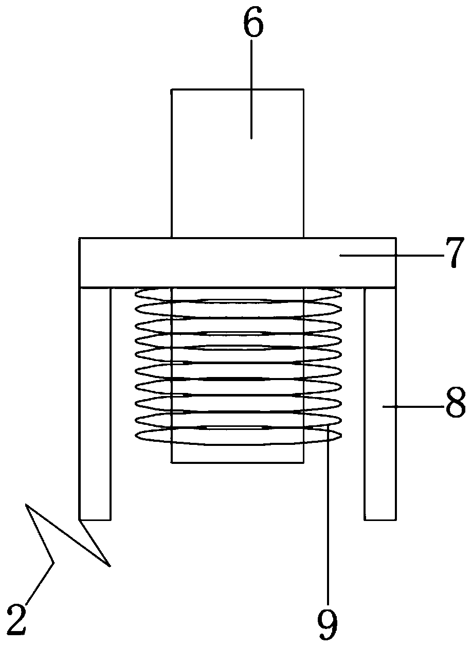 Monitor and monitoring instrument provided with monitor