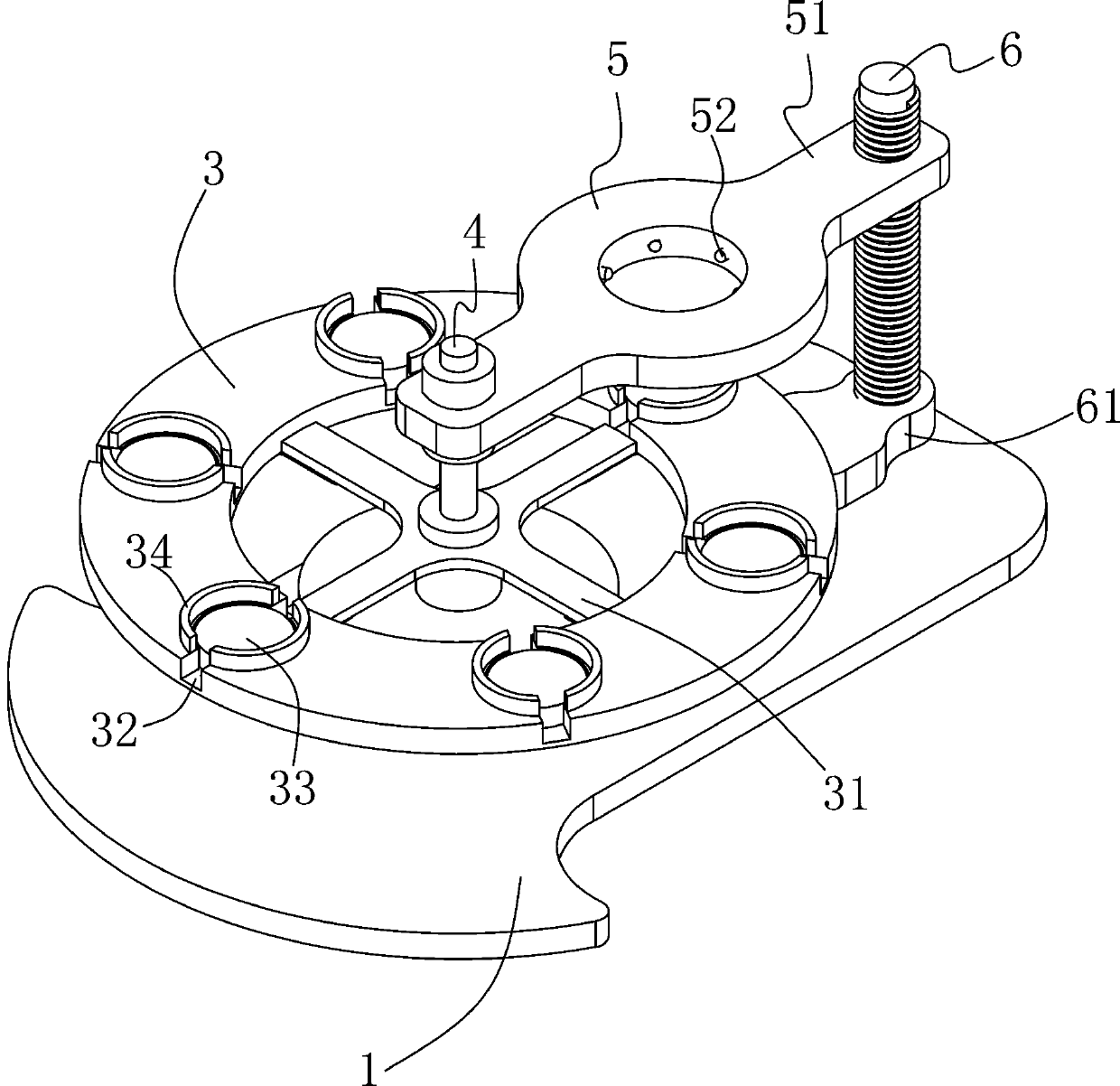 An ultrasonic suspension surround painting device