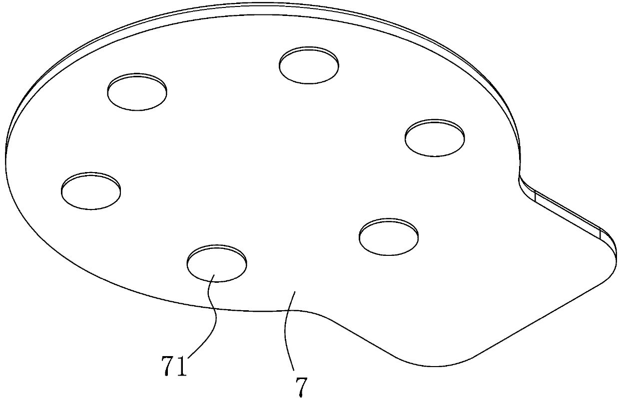 An ultrasonic suspension surround painting device