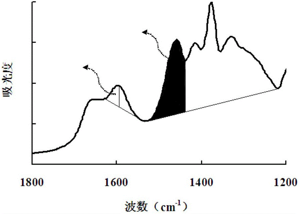 Method for determining substitution degree of hydroxypropyl chitosan