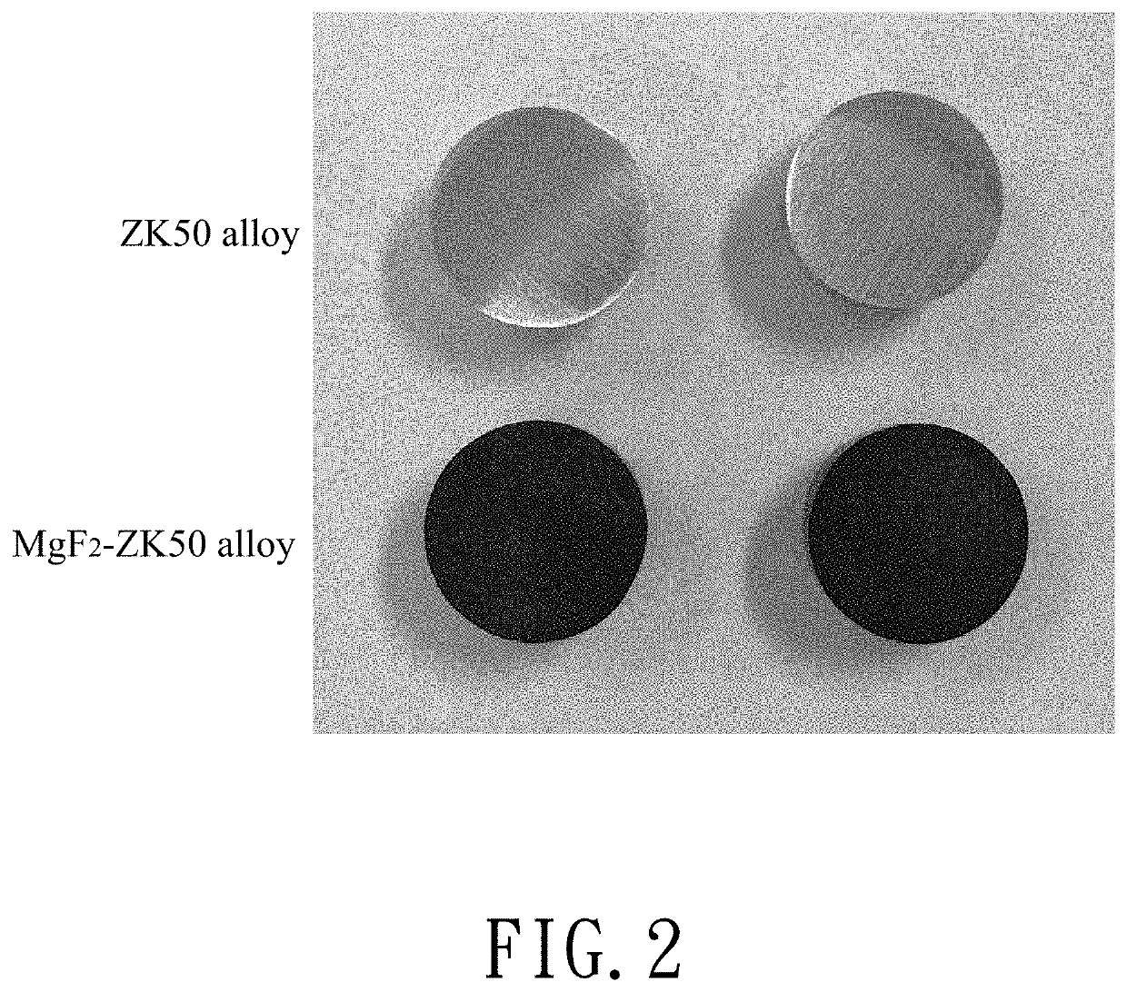 Method for using a biodegradable metal alloy to anchor detached tissue to hard tissue