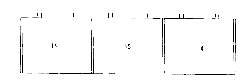 Hydraulic upward turnover type gate