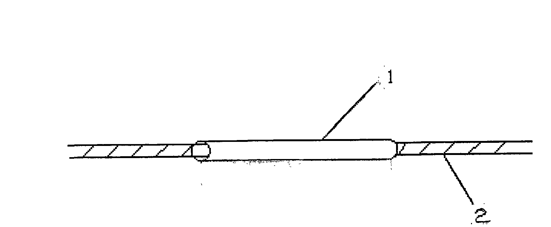 Overhead power cable and arrangement method thereof