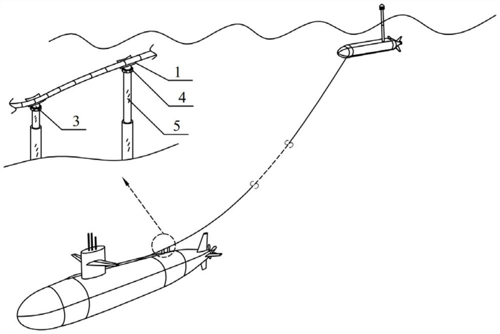 A cable support mechanism