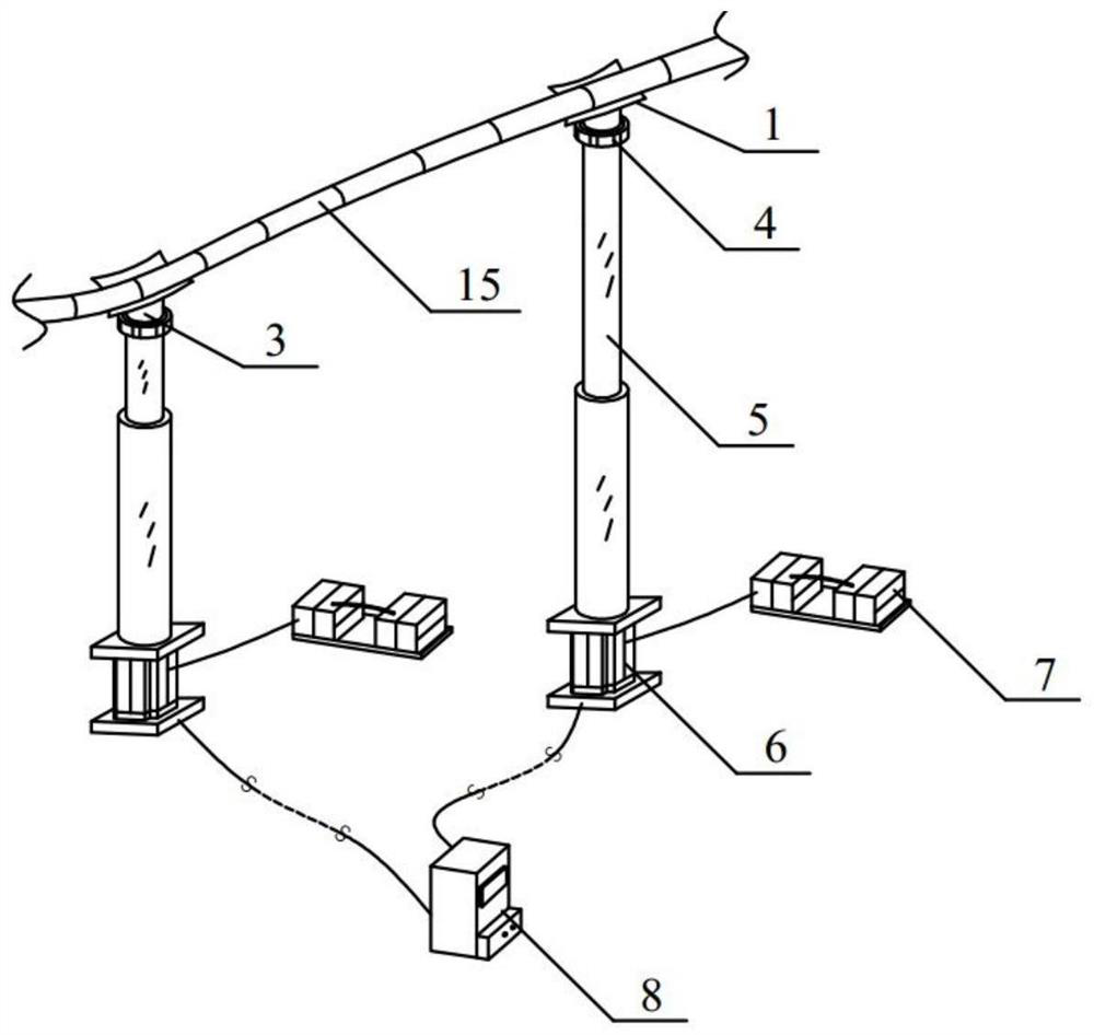 A cable support mechanism