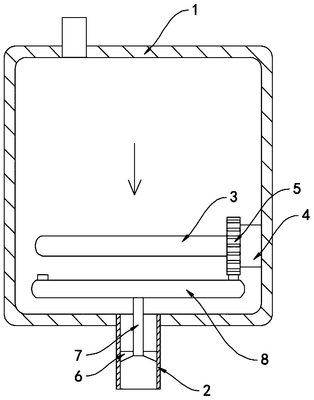 Self-descaled household electric water heater