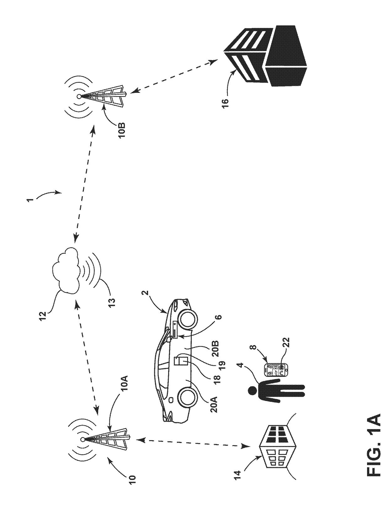 Keyless vehicle system that enables servicing