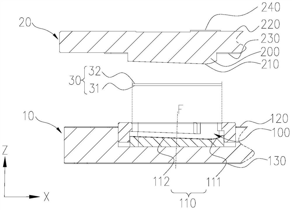 Hot bending die and hot bending equipment