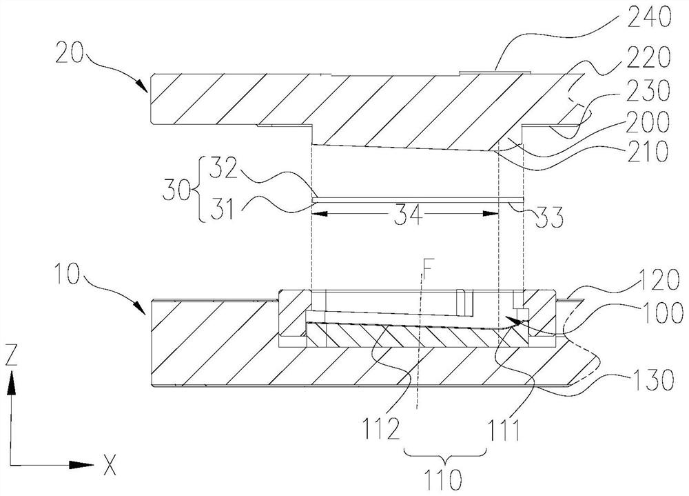 Hot bending die and hot bending equipment