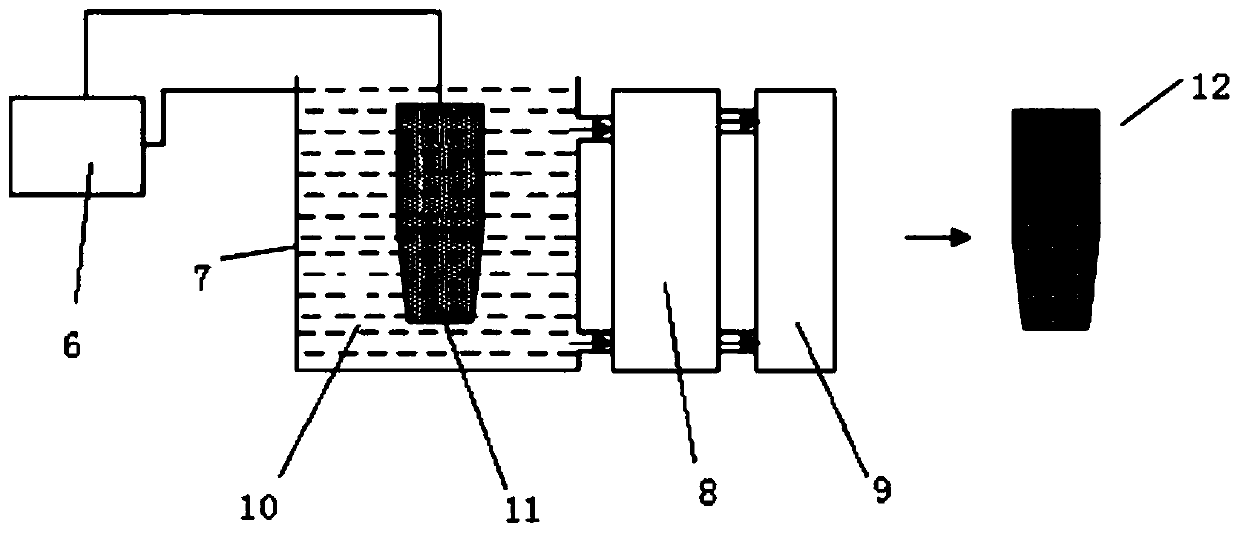 Preparation method of deep and narrow gap gas metal arc welding contact tube