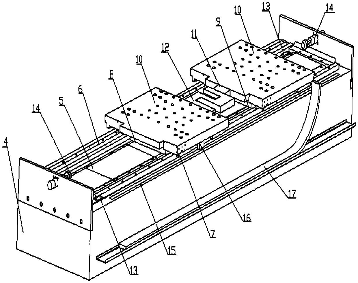 Dynamic testing system for permanent-magnetic synchronous linear motor