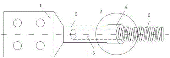 Windbreak wire clamp