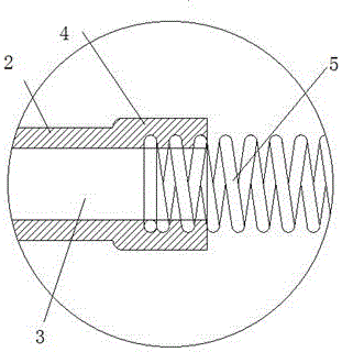 Windbreak wire clamp