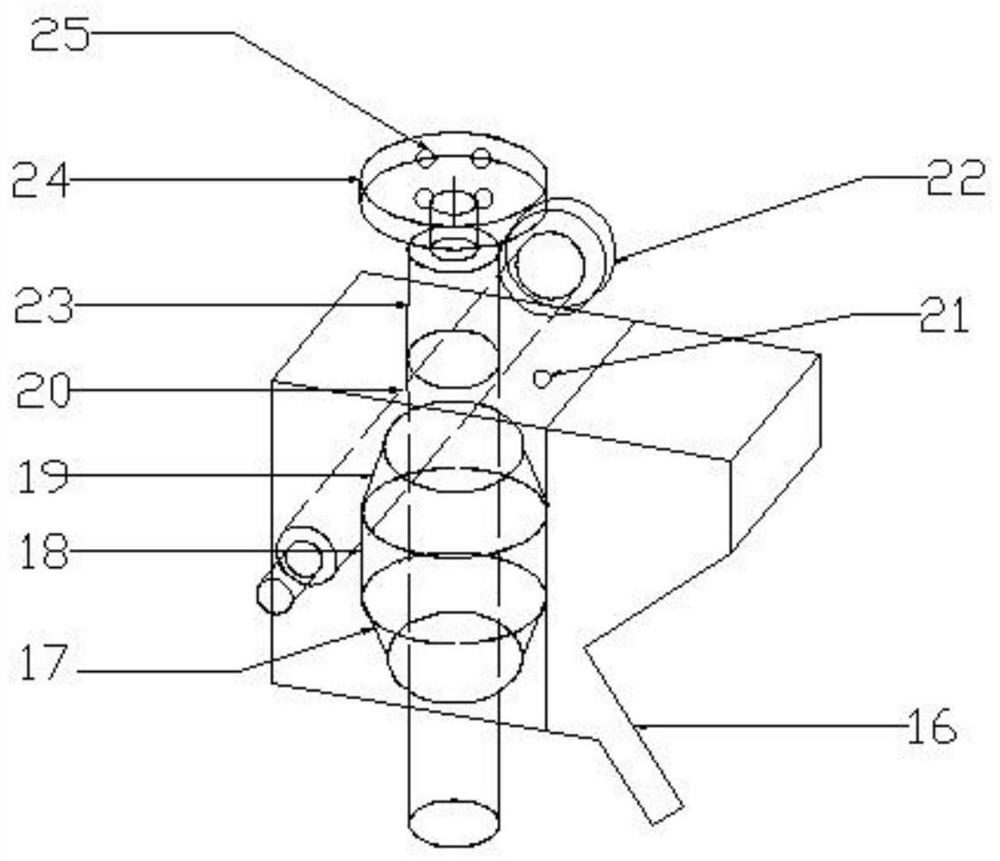 Automatic injection device for fish vaccine