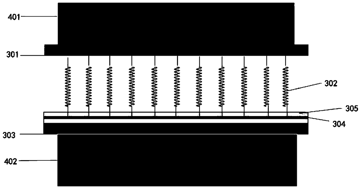 Laminated cloth tensioning device of solar module laminator