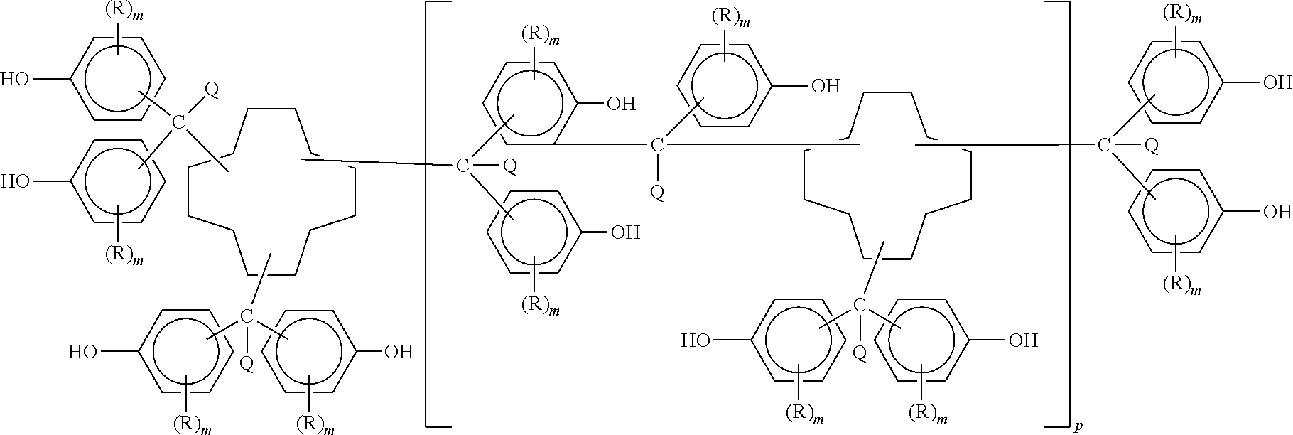 Polycyanates of cyclododecane polyphenols and thermosets thereof