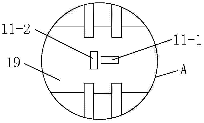 A bimetal composite pipe bending test device