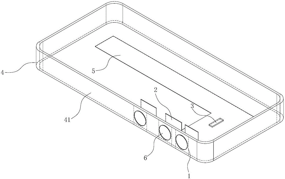 Key for mobile terminal and mobile terminal