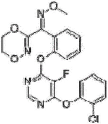 Sterilization composition with fluoxastrobin and zineb and application of sterilization composition