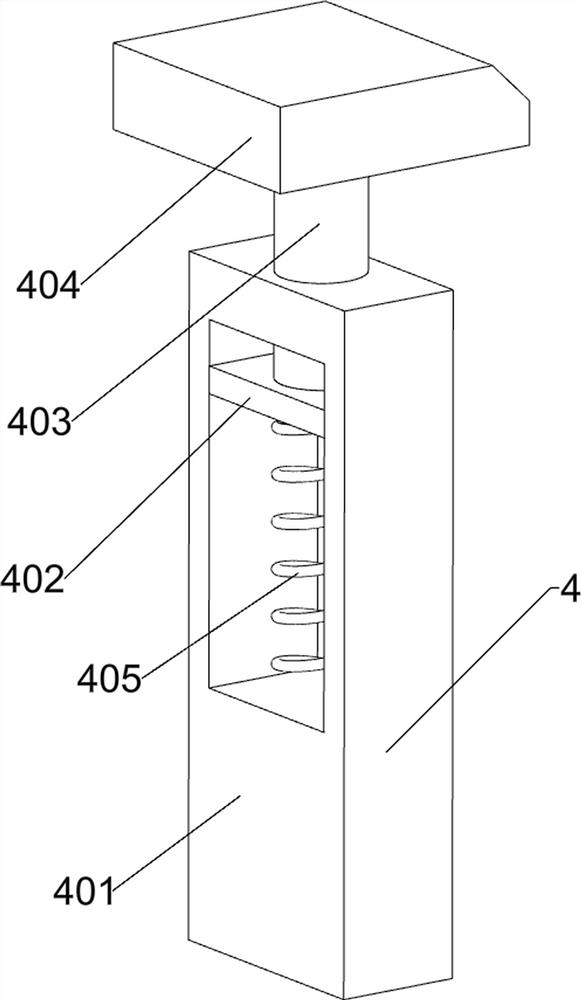 Iron plate stamping device capable of achieving automatic equidistant feeding