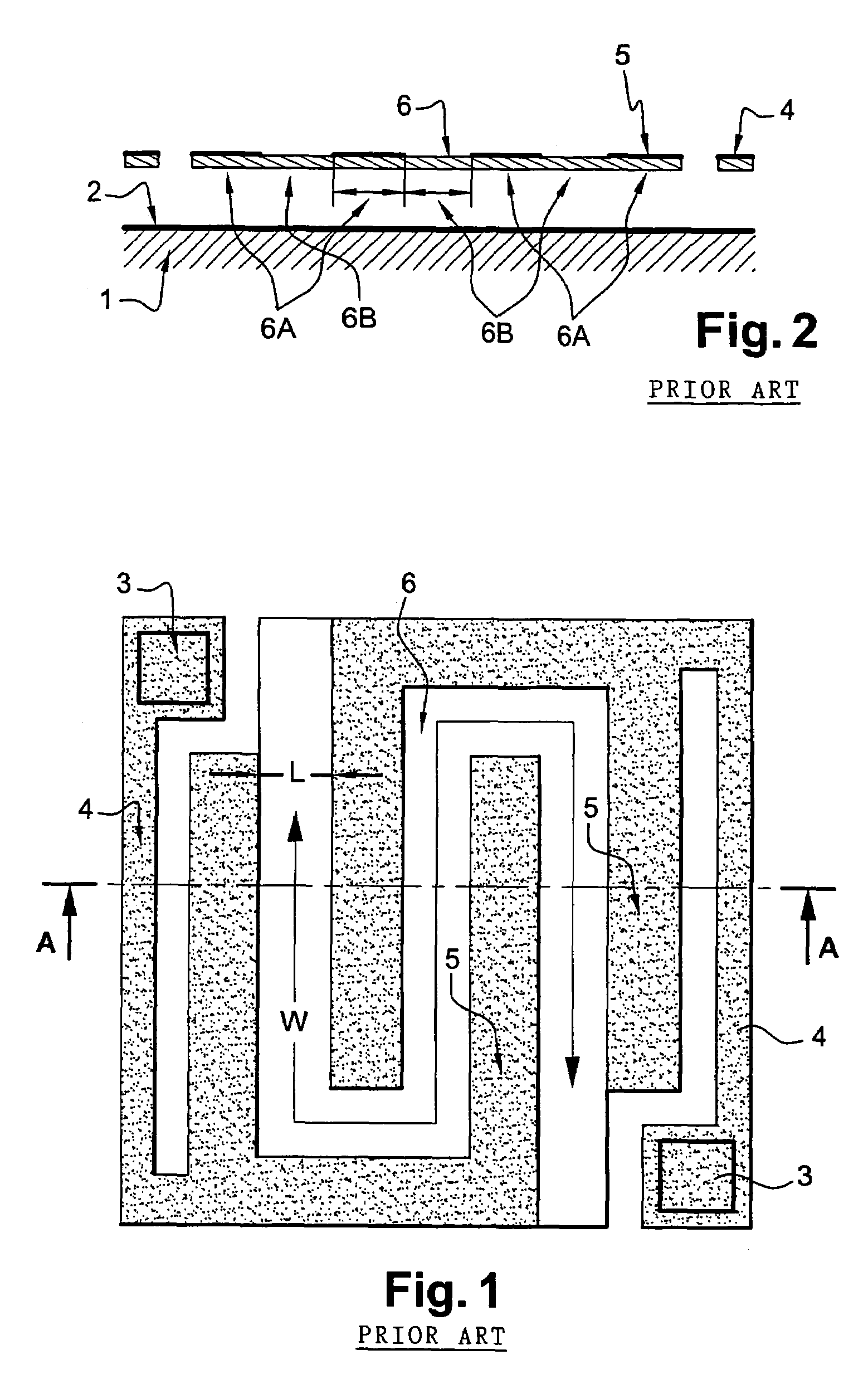 Bolometric detector, device for detecting infrared radiation using such a detector and method for producing this detector