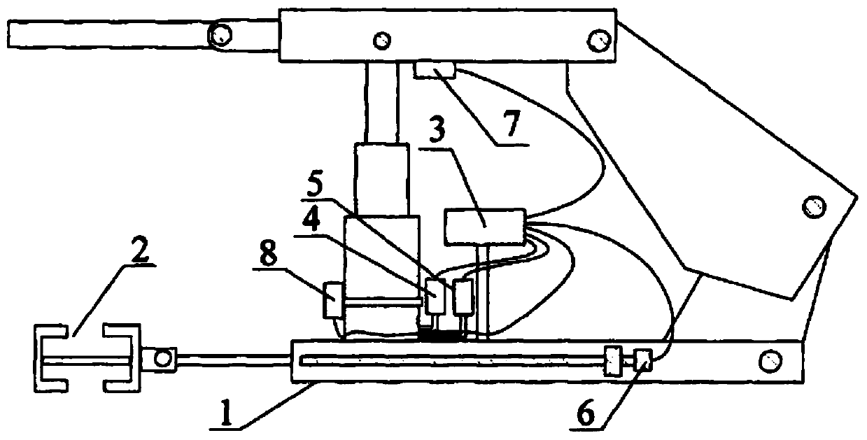 Automatic support-moving method under mine and automatic support-moving type hydraulic support system under mine