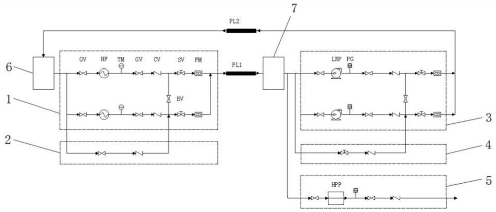 A multi-station combined treatment system and method for oil field reinjection water