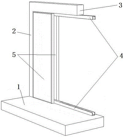 Assembled prefabricated wallboard