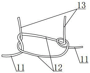 Arch pulling tree bridge cultivation method