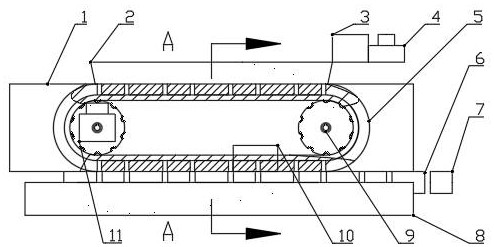 Powder cavity filling device