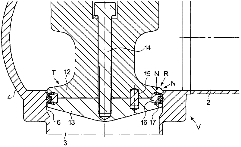 Multi-piece valve disk