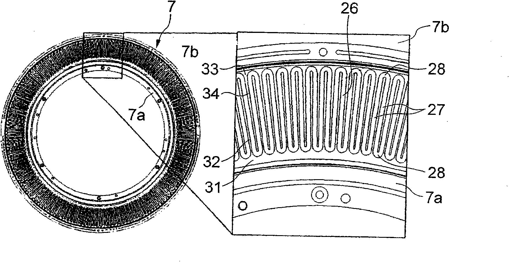 Plasma processing apparatus and baffle plate of the plasma processing apparatus