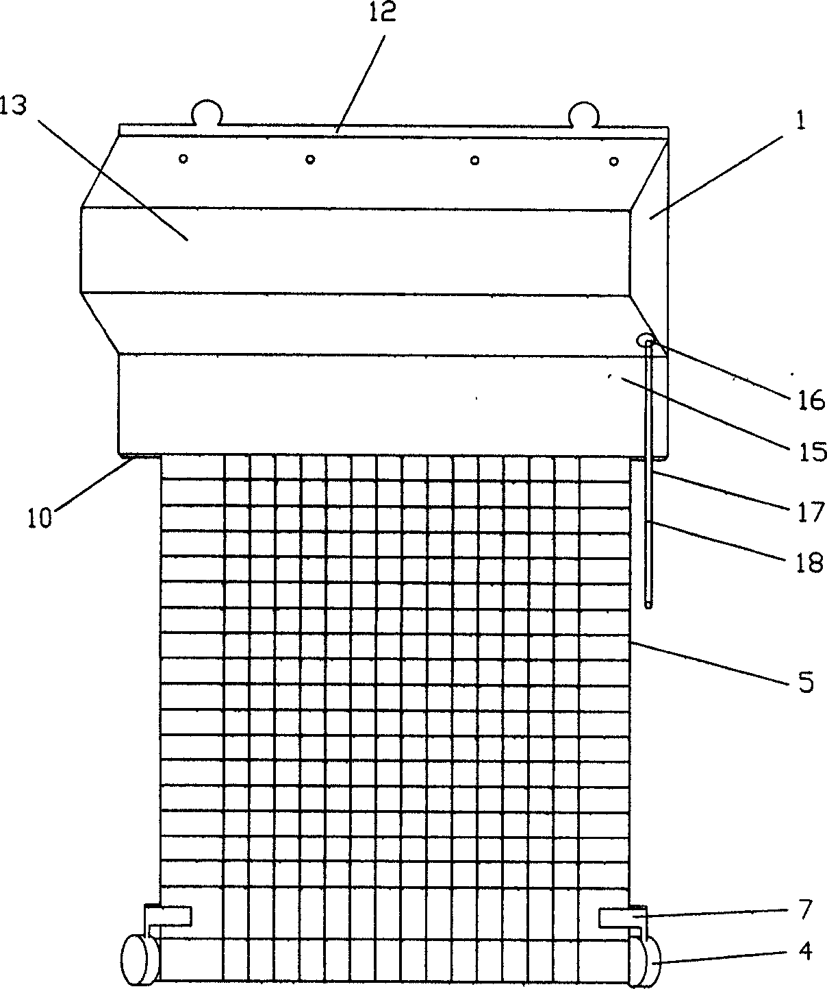 Lottery winning number box-type recording system