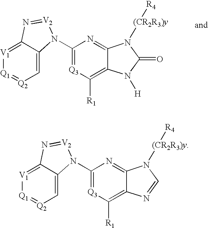 Purine and imidazopyridine derivatives for immunosuppression