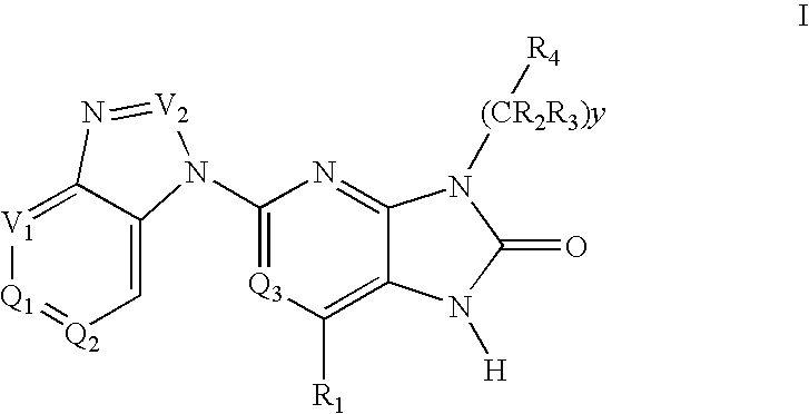 Purine and imidazopyridine derivatives for immunosuppression