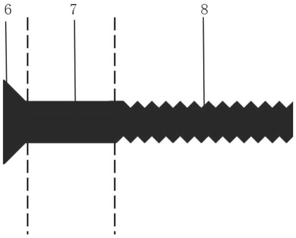 Preparation method of continuous fiber reinforced ceramic matrix composite screw