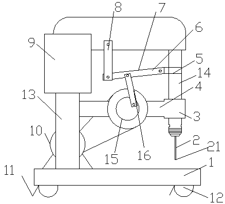 Portable electric drill