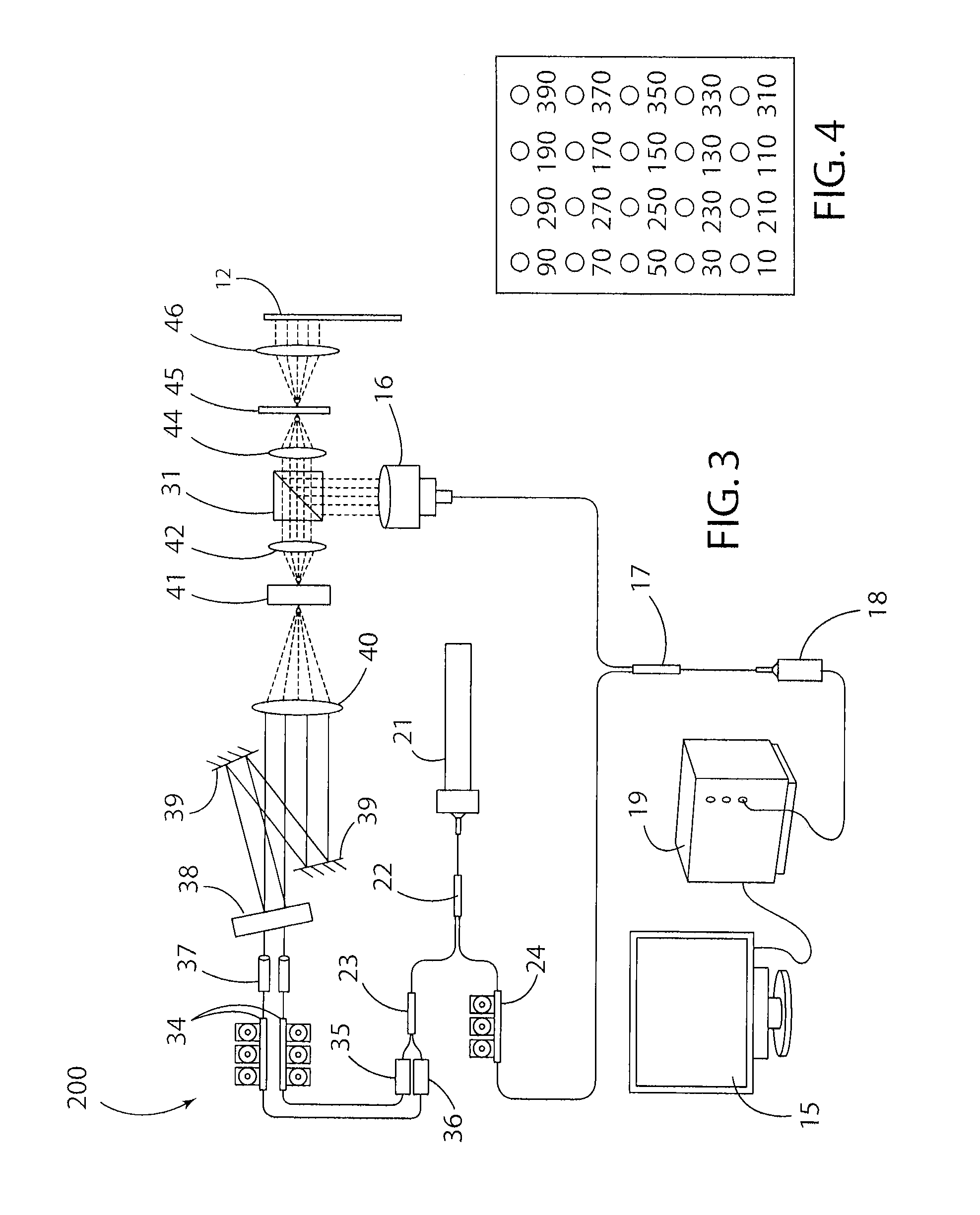 Multipoint laser vibrometer with single detector