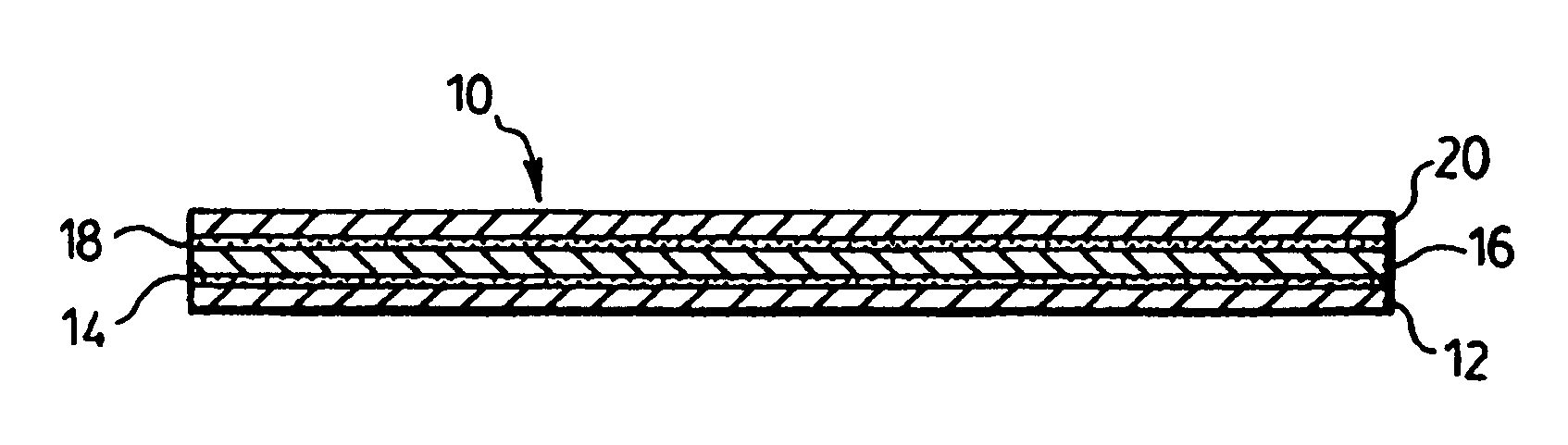 Laminate panel and process for production thereof