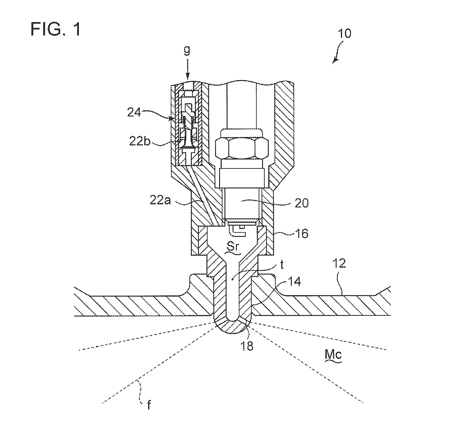 Pre-combustion-chamber type gas engine