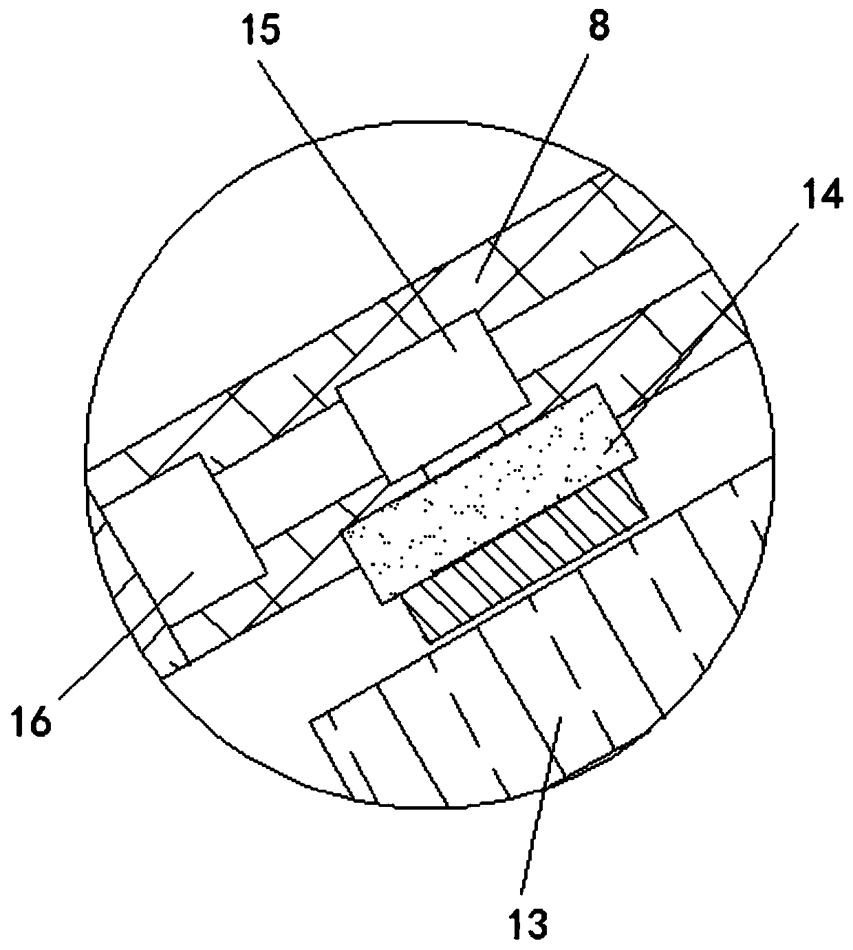 Solar streetlamp with cleaning device