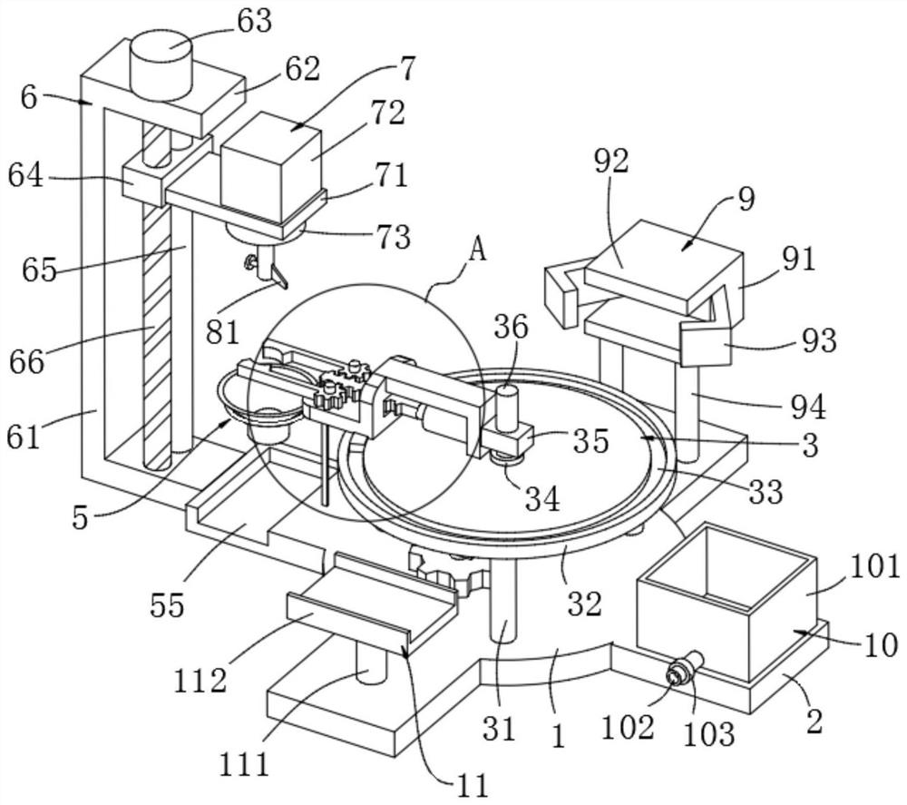 Treatment mechanism of engine cylinder