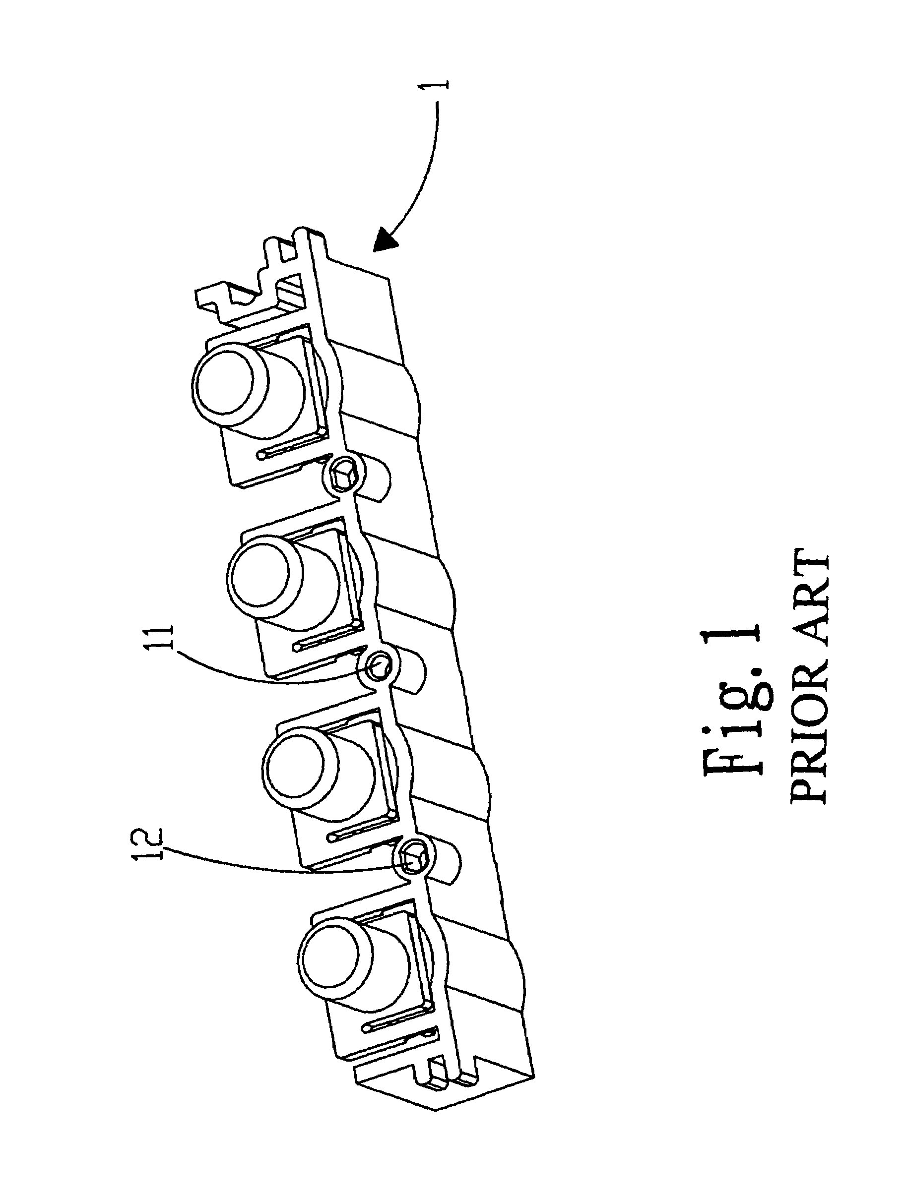 Key array structure