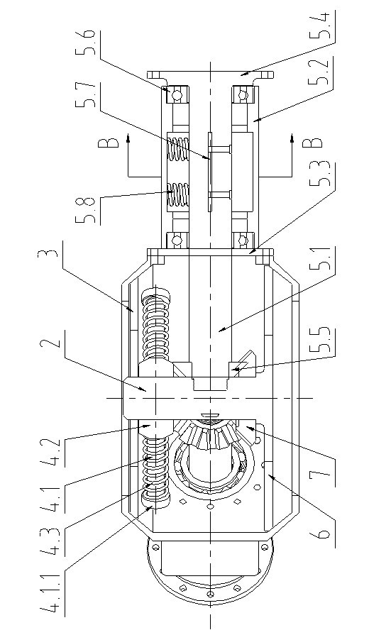 Intelligent flexible pitch-changing device for wind power generator