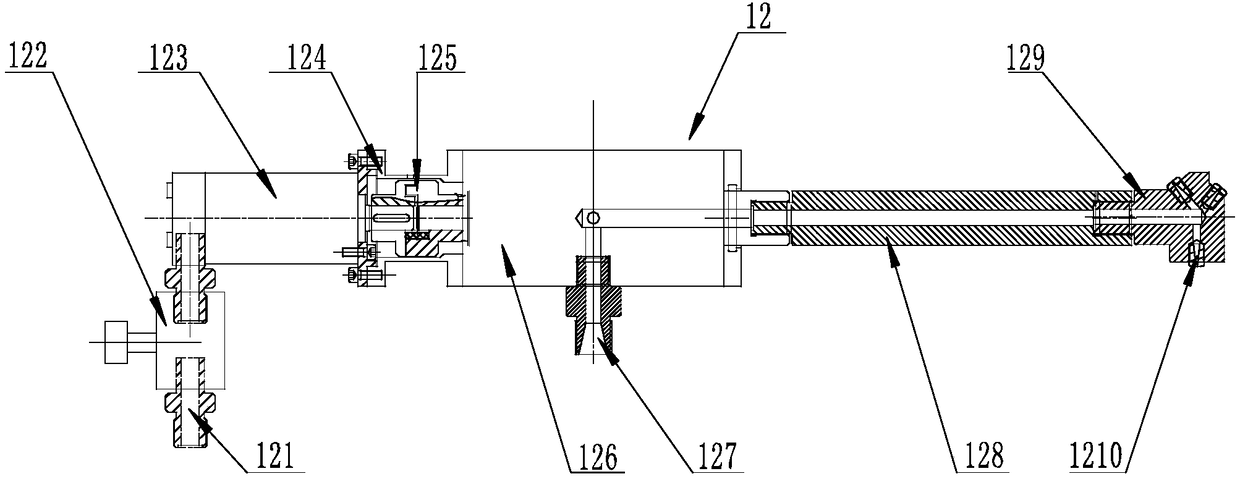 Multifunctional high-pressure water jet flushing device