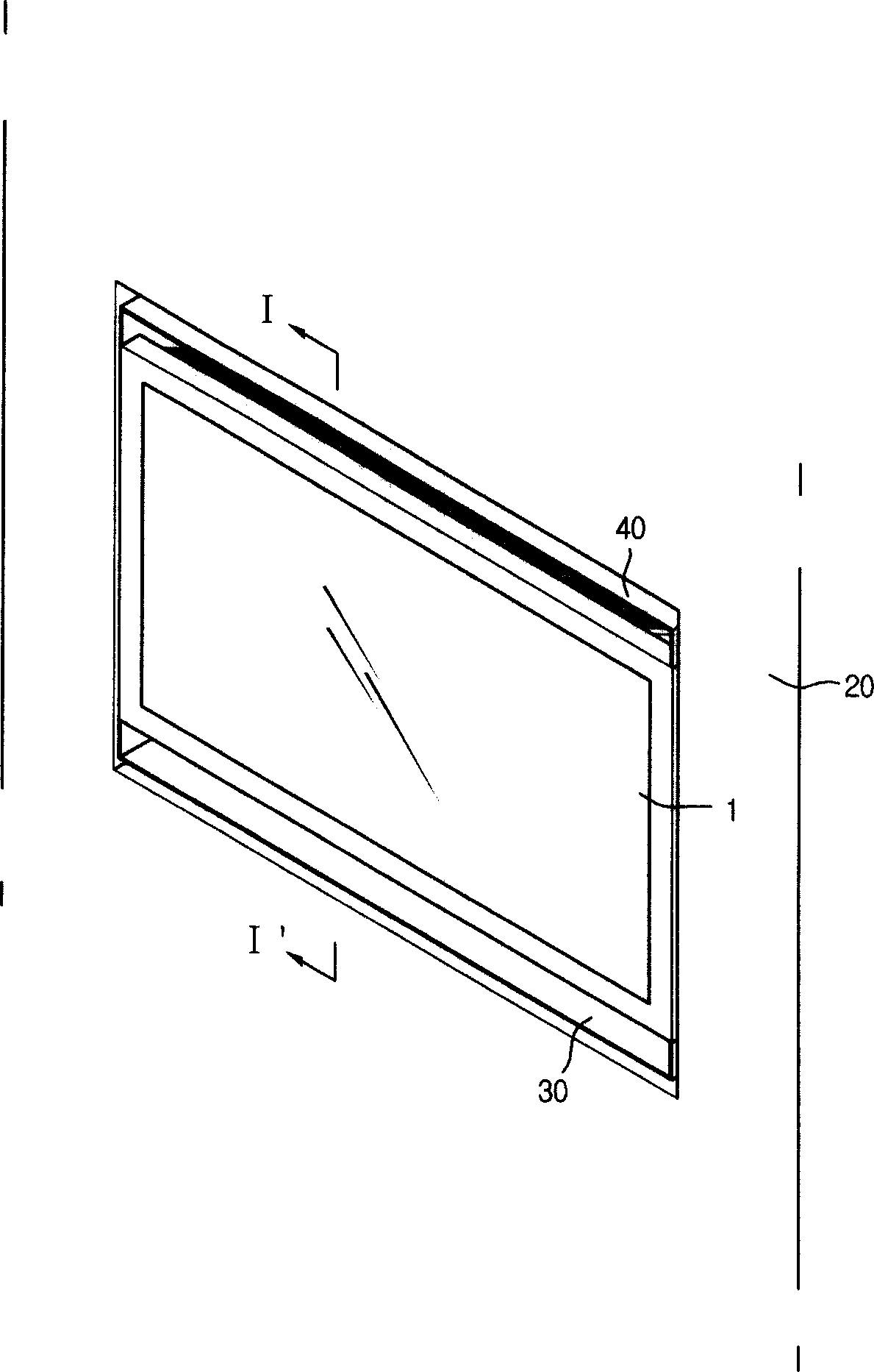 Panel display device and panel display device setting device