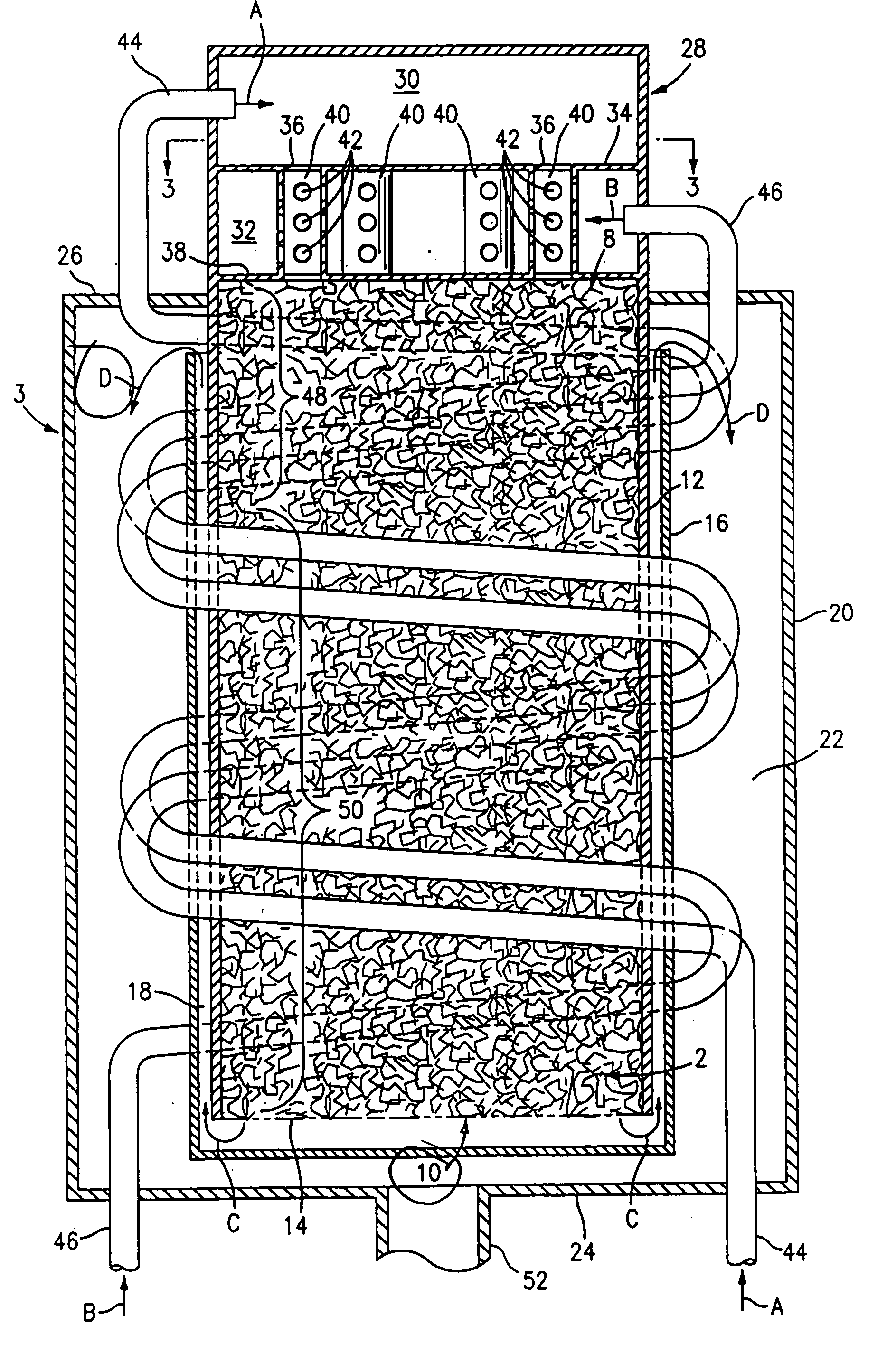 Compact light weight autothermal reformer assembly