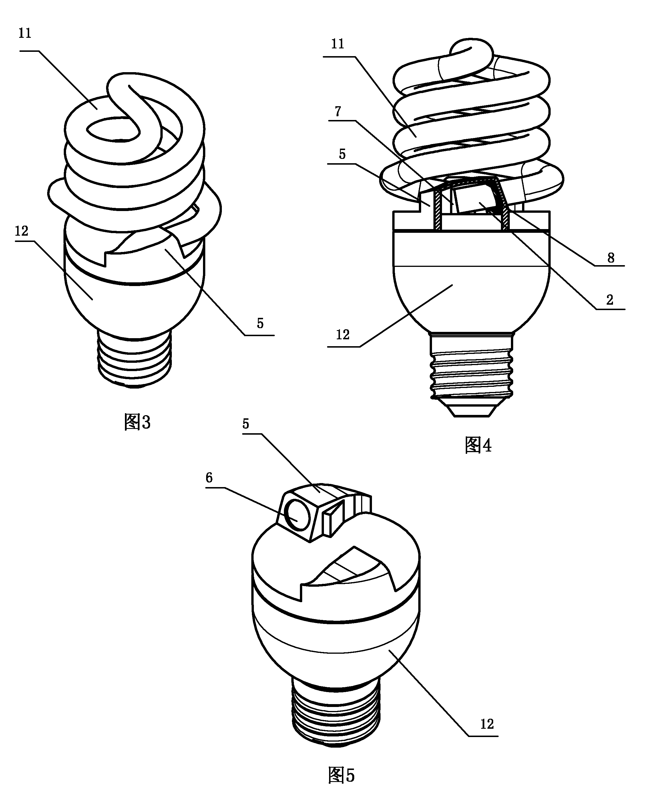 Double-helix energy-saving fluorescent lamp tube and energy-saving fluorescent lamp